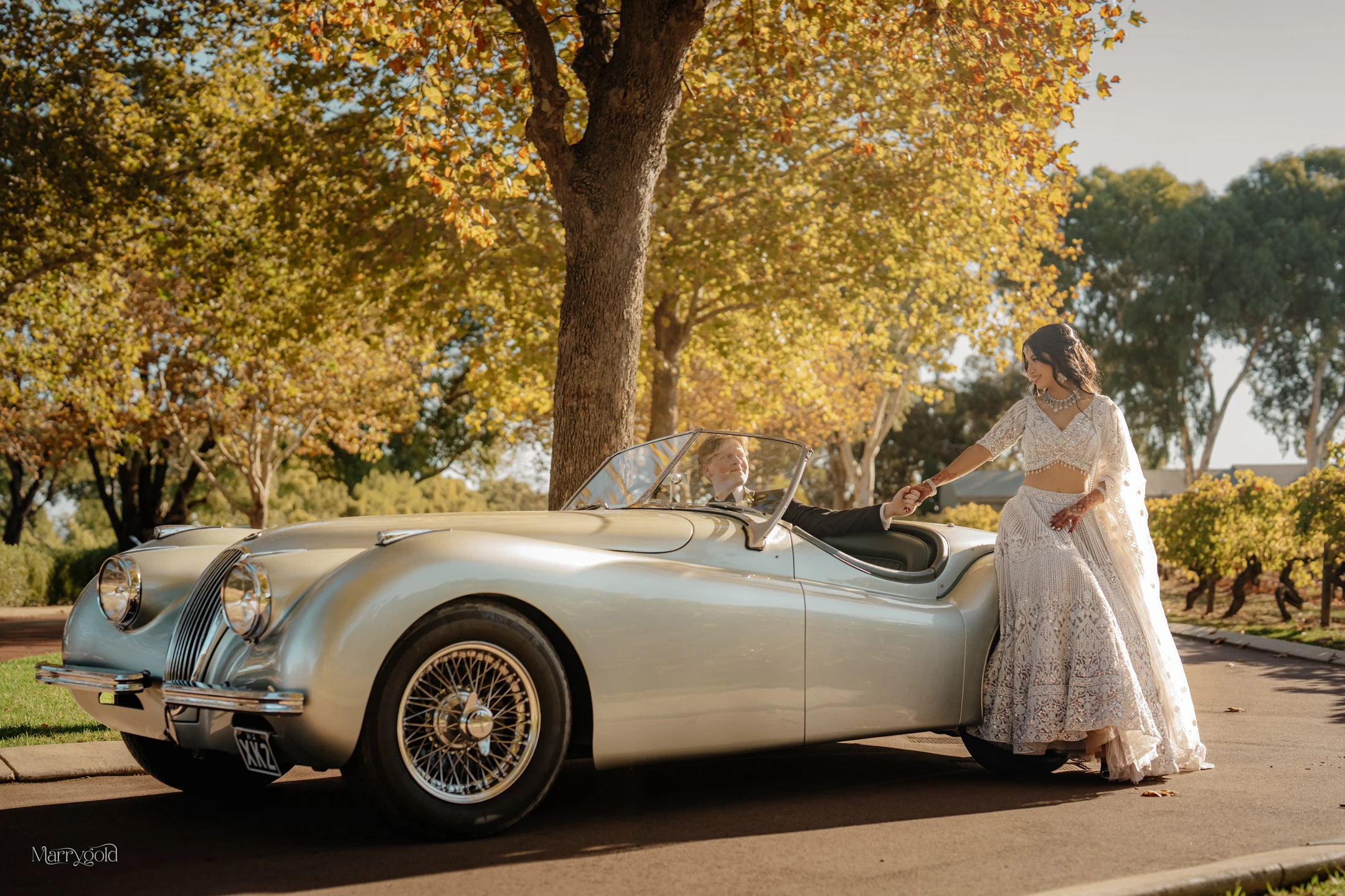 Home 11 Marrygold Weddings #1 Wedding photography and videography in Perth bride vintage silver convertible autumn vineyard Marrygold Weddings #1 Wedding photography and videography in Perth